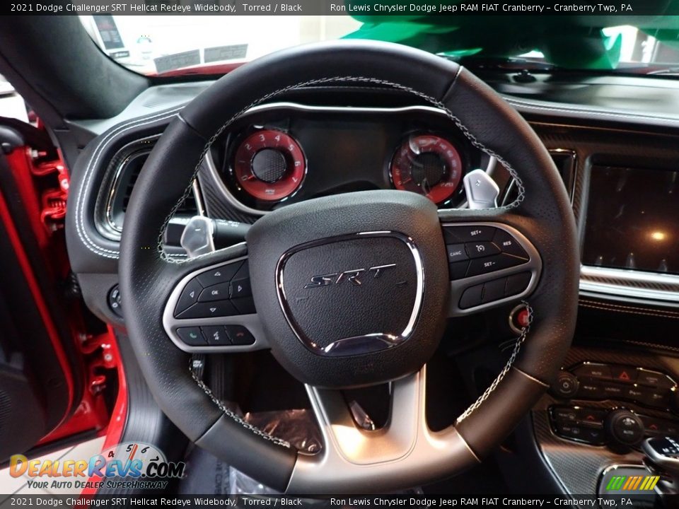 2021 Dodge Challenger SRT Hellcat Redeye Widebody Steering Wheel Photo #14