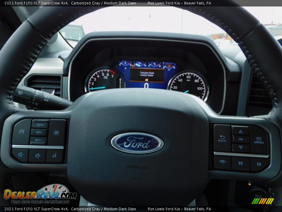 2021 Ford F150 XLT SuperCrew 4x4 Carbonized Gray / Medium Dark Slate Photo #19
