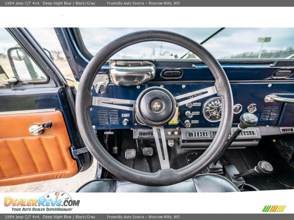 1984 Jeep CJ7 4x4 Steering Wheel Photo #25