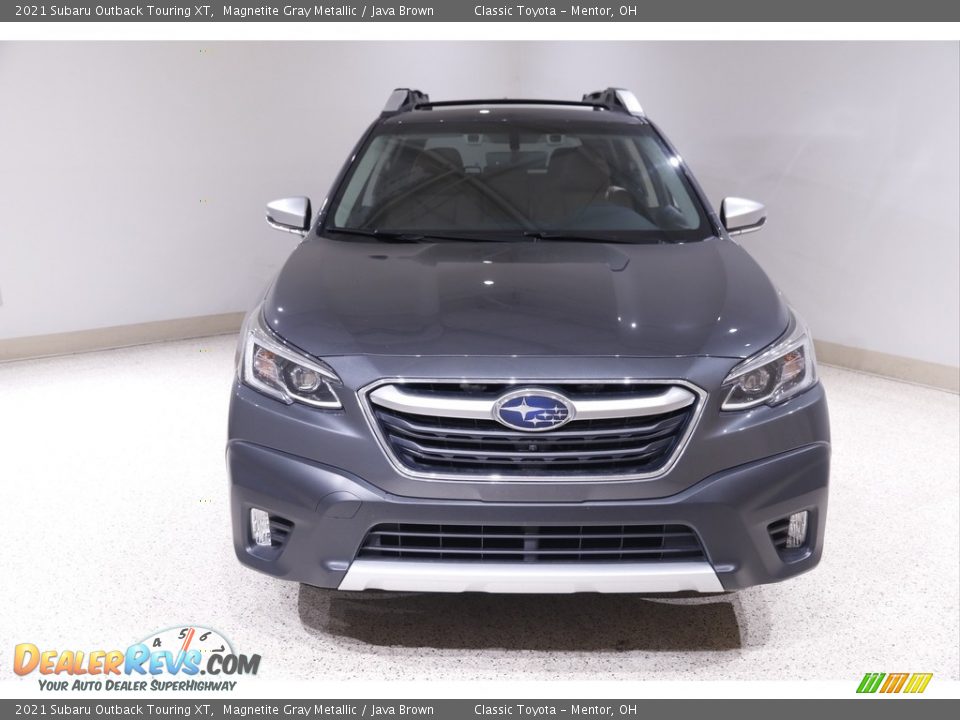 2021 Subaru Outback Touring XT Magnetite Gray Metallic / Java Brown Photo #2
