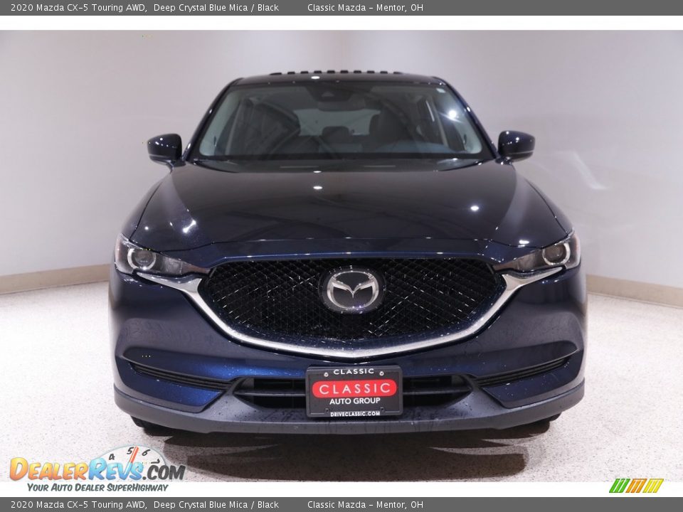 2020 Mazda CX-5 Touring AWD Deep Crystal Blue Mica / Black Photo #2