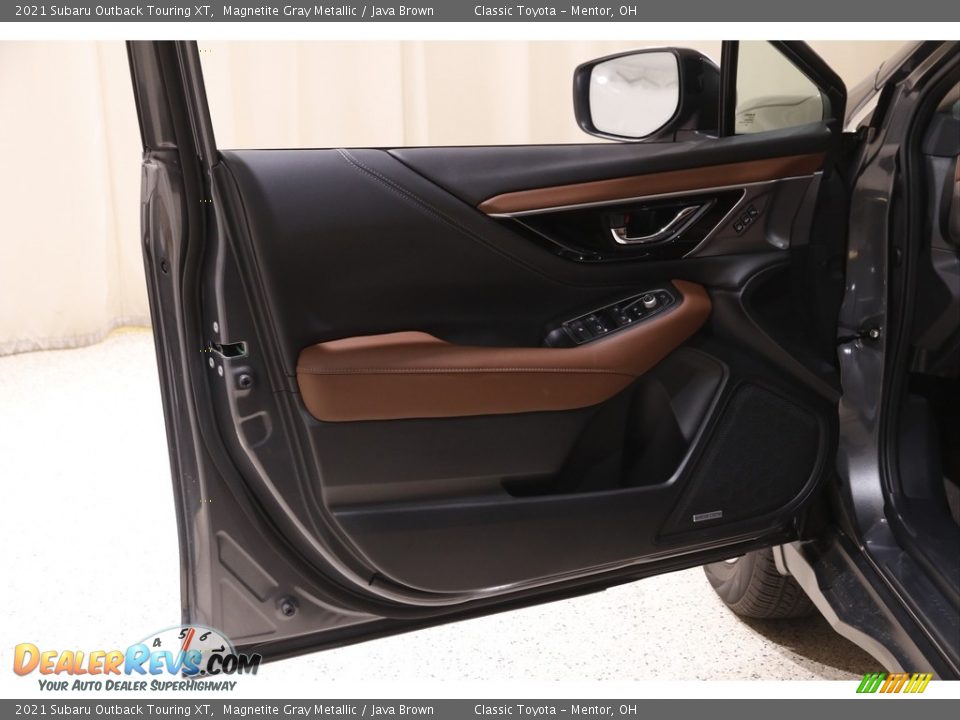 2021 Subaru Outback Touring XT Magnetite Gray Metallic / Java Brown Photo #4