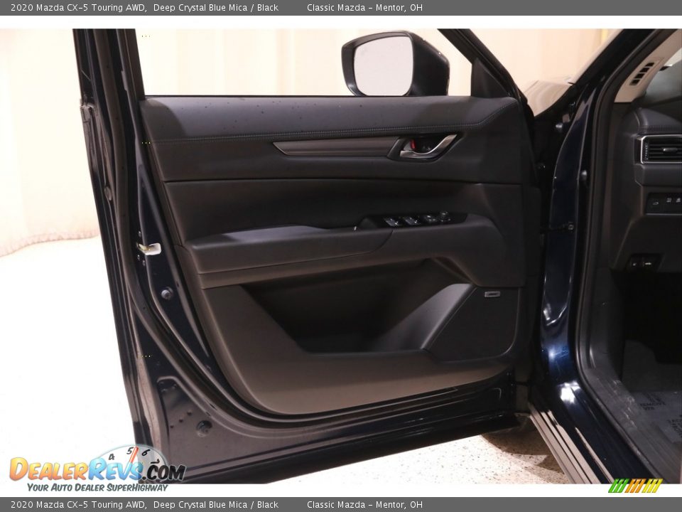 2020 Mazda CX-5 Touring AWD Deep Crystal Blue Mica / Black Photo #4