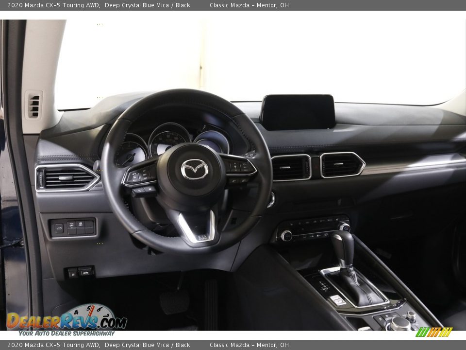 2020 Mazda CX-5 Touring AWD Deep Crystal Blue Mica / Black Photo #6