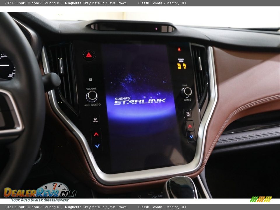 2021 Subaru Outback Touring XT Magnetite Gray Metallic / Java Brown Photo #9