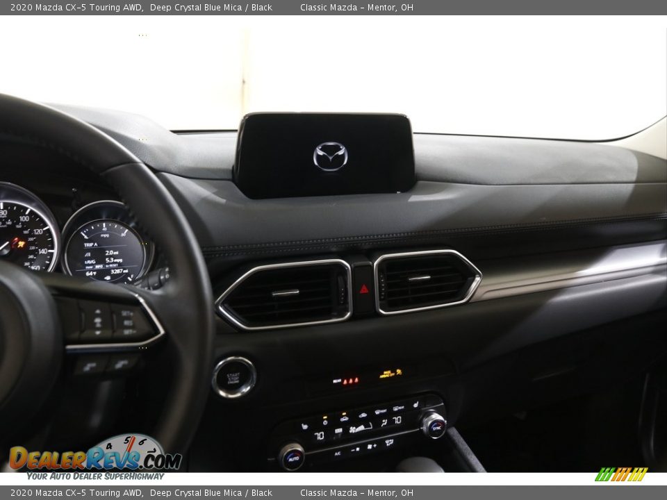 2020 Mazda CX-5 Touring AWD Deep Crystal Blue Mica / Black Photo #9