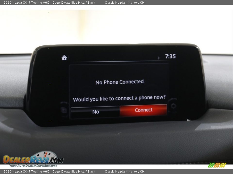 2020 Mazda CX-5 Touring AWD Deep Crystal Blue Mica / Black Photo #10