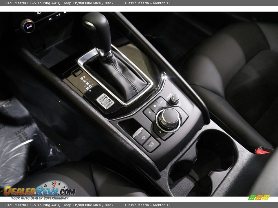 2020 Mazda CX-5 Touring AWD Deep Crystal Blue Mica / Black Photo #13