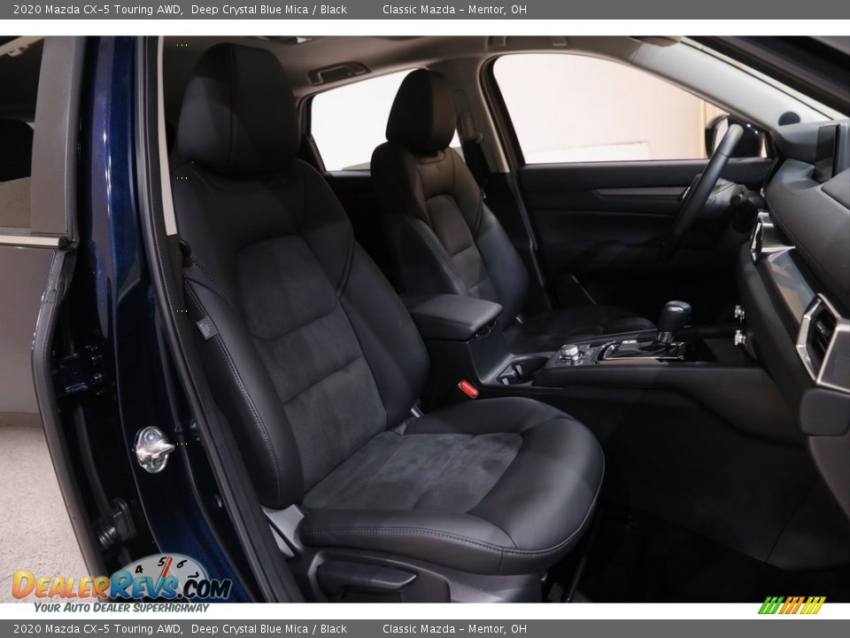 2020 Mazda CX-5 Touring AWD Deep Crystal Blue Mica / Black Photo #14