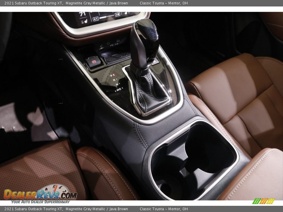 2021 Subaru Outback Touring XT Magnetite Gray Metallic / Java Brown Photo #15