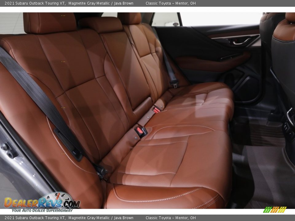2021 Subaru Outback Touring XT Magnetite Gray Metallic / Java Brown Photo #18