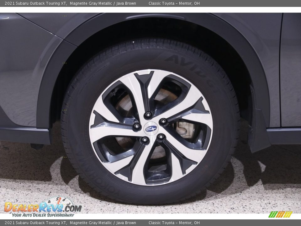 2021 Subaru Outback Touring XT Magnetite Gray Metallic / Java Brown Photo #22