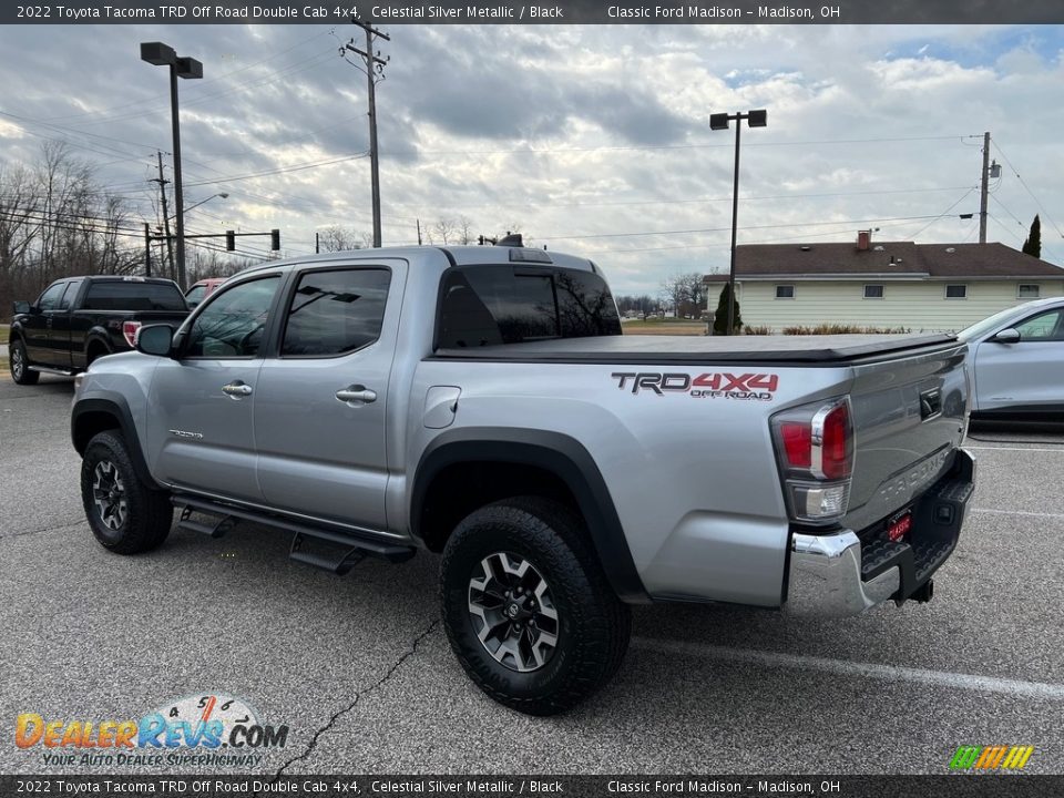 2022 Toyota Tacoma TRD Off Road Double Cab 4x4 Celestial Silver Metallic / Black Photo #7