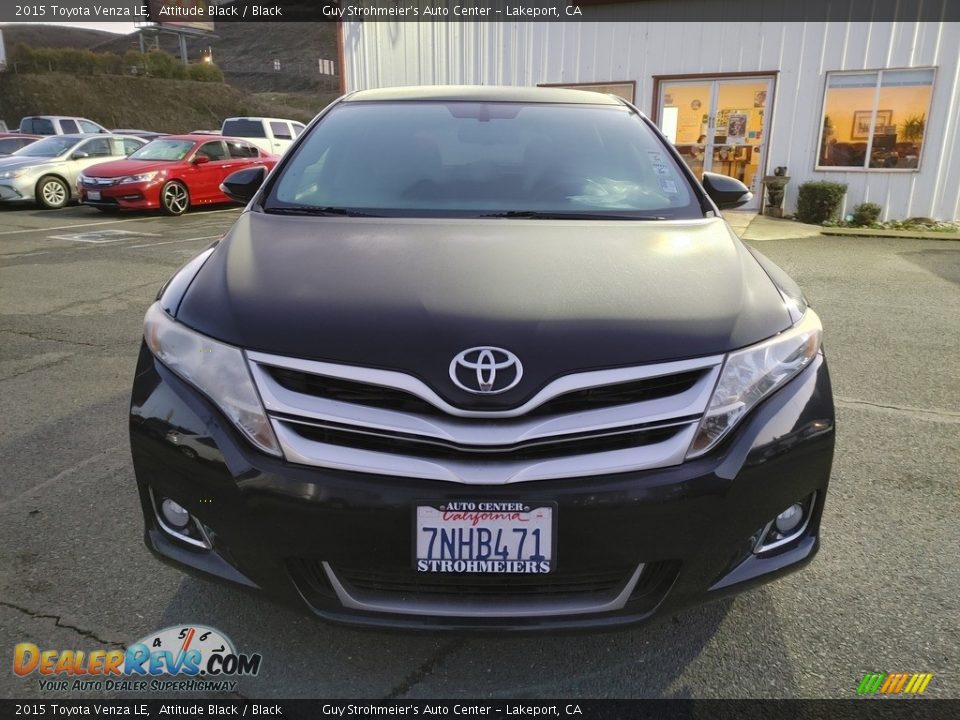 2015 Toyota Venza LE Attitude Black / Black Photo #2