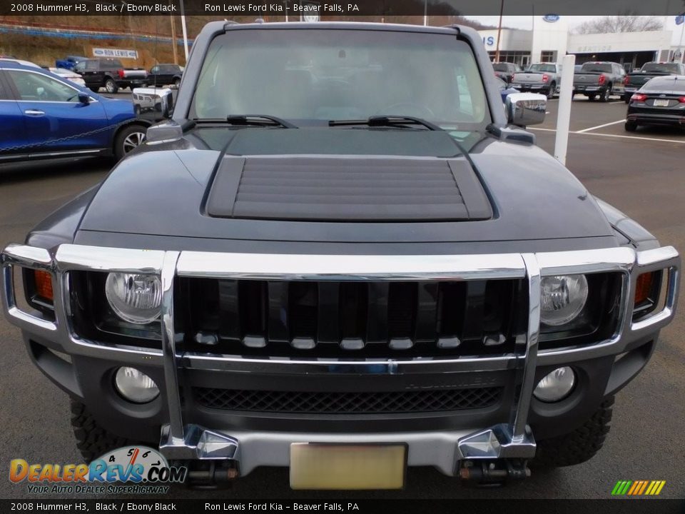 2008 Hummer H3 Black / Ebony Black Photo #5