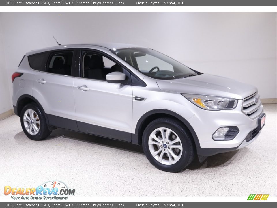 2019 Ford Escape SE 4WD Ingot Silver / Chromite Gray/Charcoal Black Photo #1
