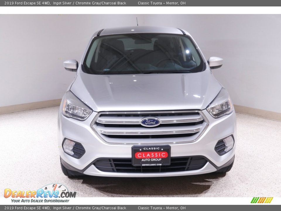 2019 Ford Escape SE 4WD Ingot Silver / Chromite Gray/Charcoal Black Photo #2