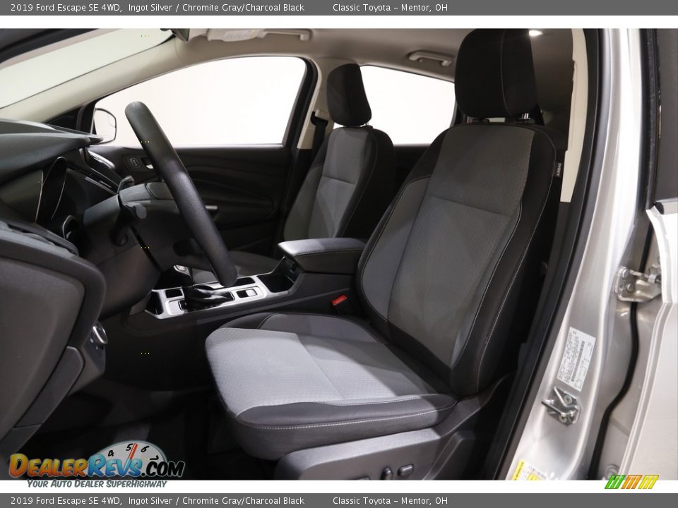 2019 Ford Escape SE 4WD Ingot Silver / Chromite Gray/Charcoal Black Photo #5