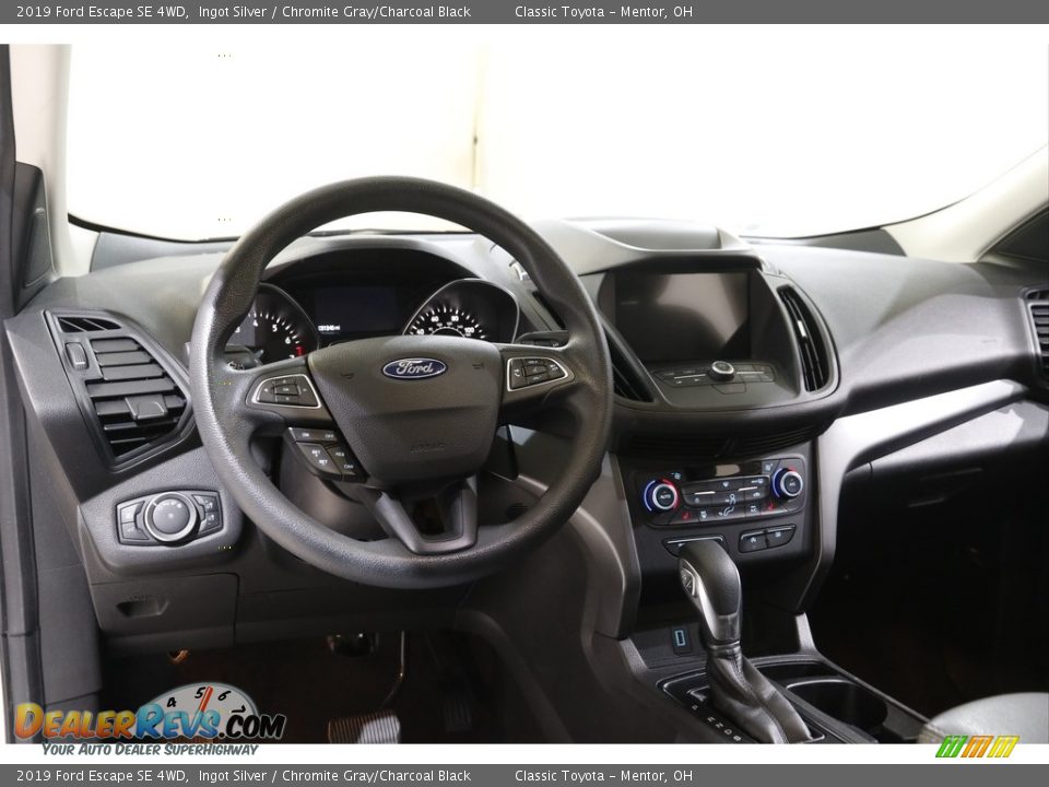2019 Ford Escape SE 4WD Ingot Silver / Chromite Gray/Charcoal Black Photo #6