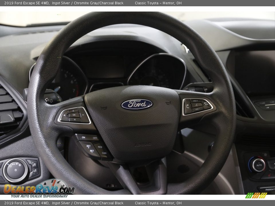 2019 Ford Escape SE 4WD Ingot Silver / Chromite Gray/Charcoal Black Photo #7