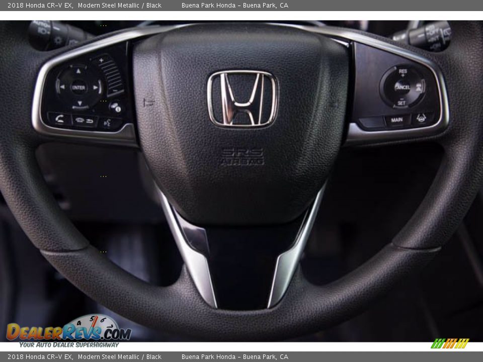 2018 Honda CR-V EX Modern Steel Metallic / Black Photo #11