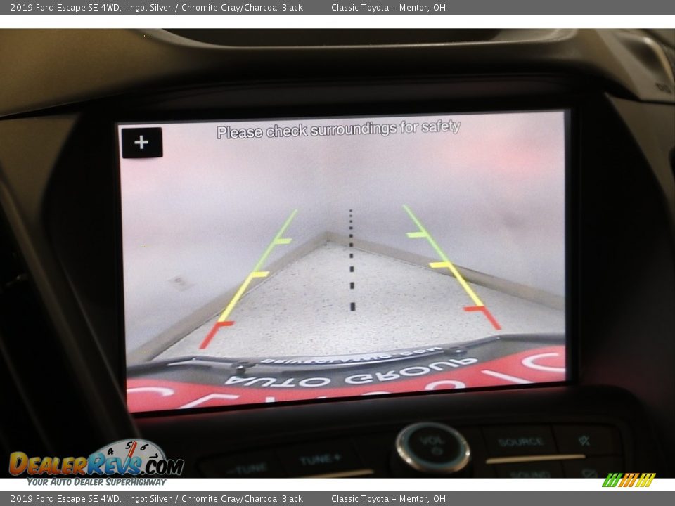 2019 Ford Escape SE 4WD Ingot Silver / Chromite Gray/Charcoal Black Photo #11