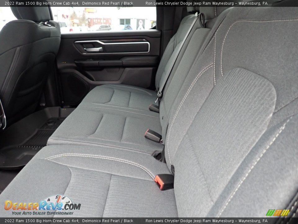 2022 Ram 1500 Big Horn Crew Cab 4x4 Delmonico Red Pearl / Black Photo #11