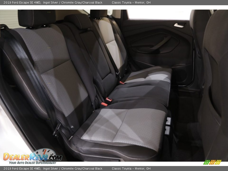 2019 Ford Escape SE 4WD Ingot Silver / Chromite Gray/Charcoal Black Photo #15
