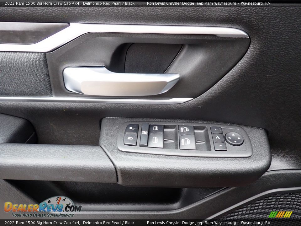 2022 Ram 1500 Big Horn Crew Cab 4x4 Delmonico Red Pearl / Black Photo #14