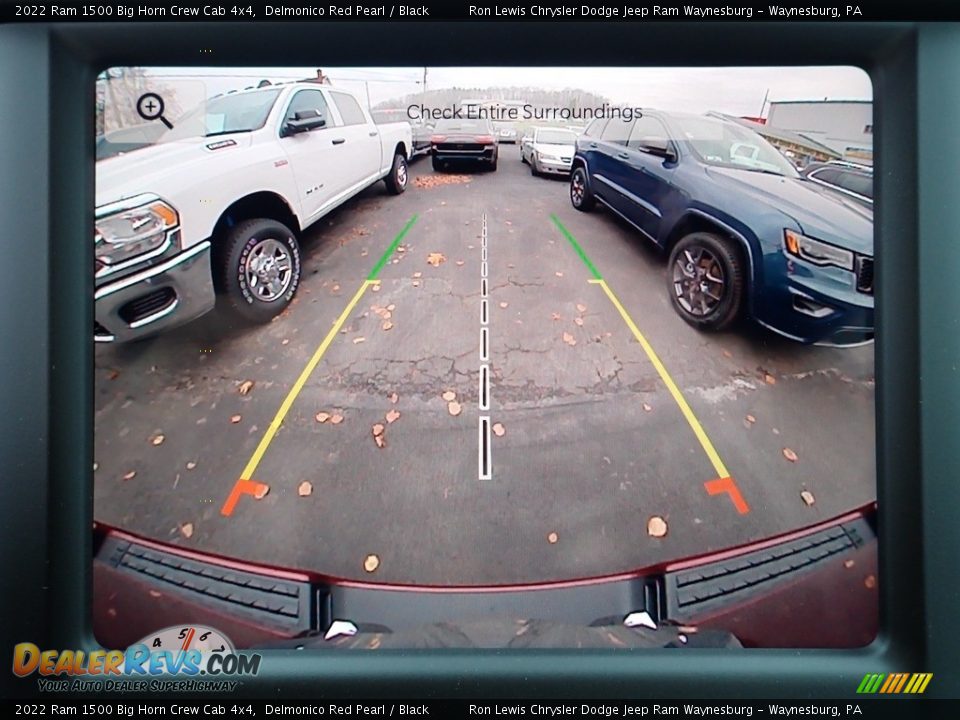 2022 Ram 1500 Big Horn Crew Cab 4x4 Delmonico Red Pearl / Black Photo #19