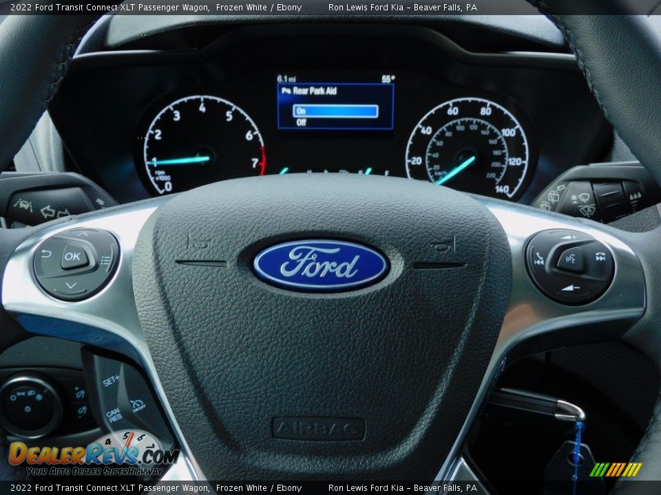 2022 Ford Transit Connect XLT Passenger Wagon Steering Wheel Photo #19