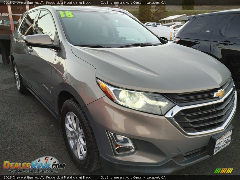 2018 Chevrolet Equinox LT Pepperdust Metallic / Jet Black Photo #1