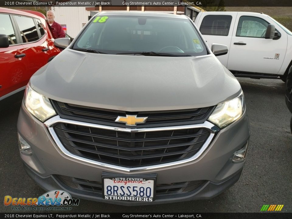 2018 Chevrolet Equinox LT Pepperdust Metallic / Jet Black Photo #2