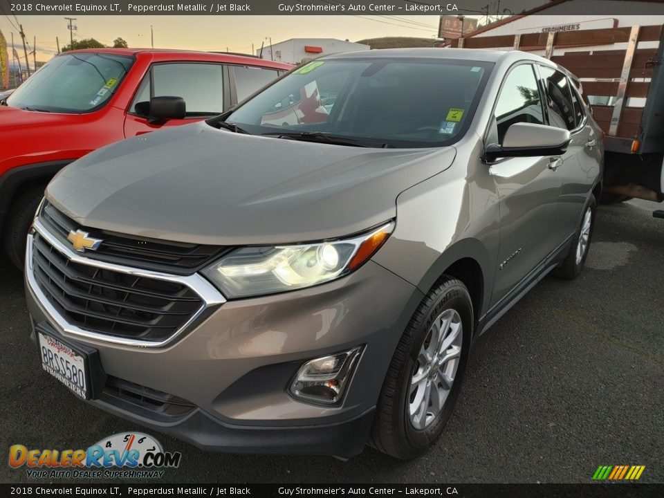 2018 Chevrolet Equinox LT Pepperdust Metallic / Jet Black Photo #3