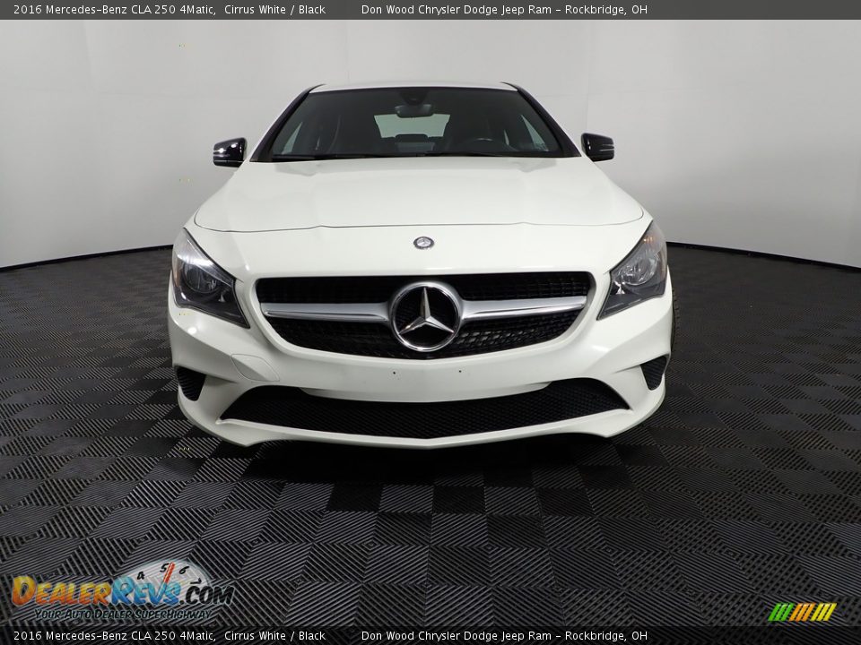 2016 Mercedes-Benz CLA 250 4Matic Cirrus White / Black Photo #4