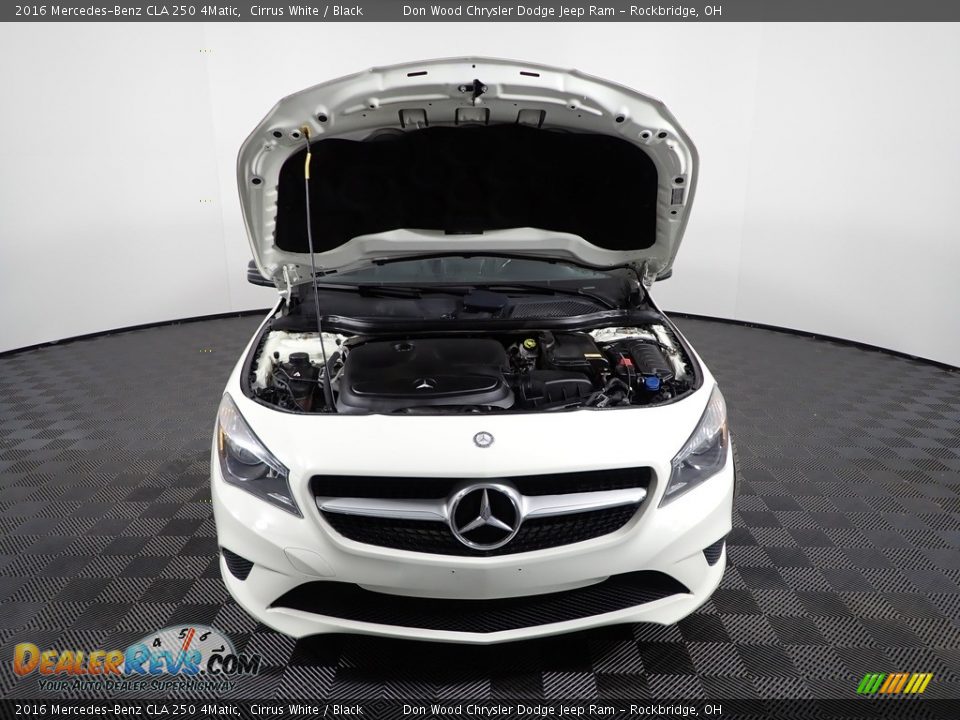 2016 Mercedes-Benz CLA 250 4Matic Cirrus White / Black Photo #6