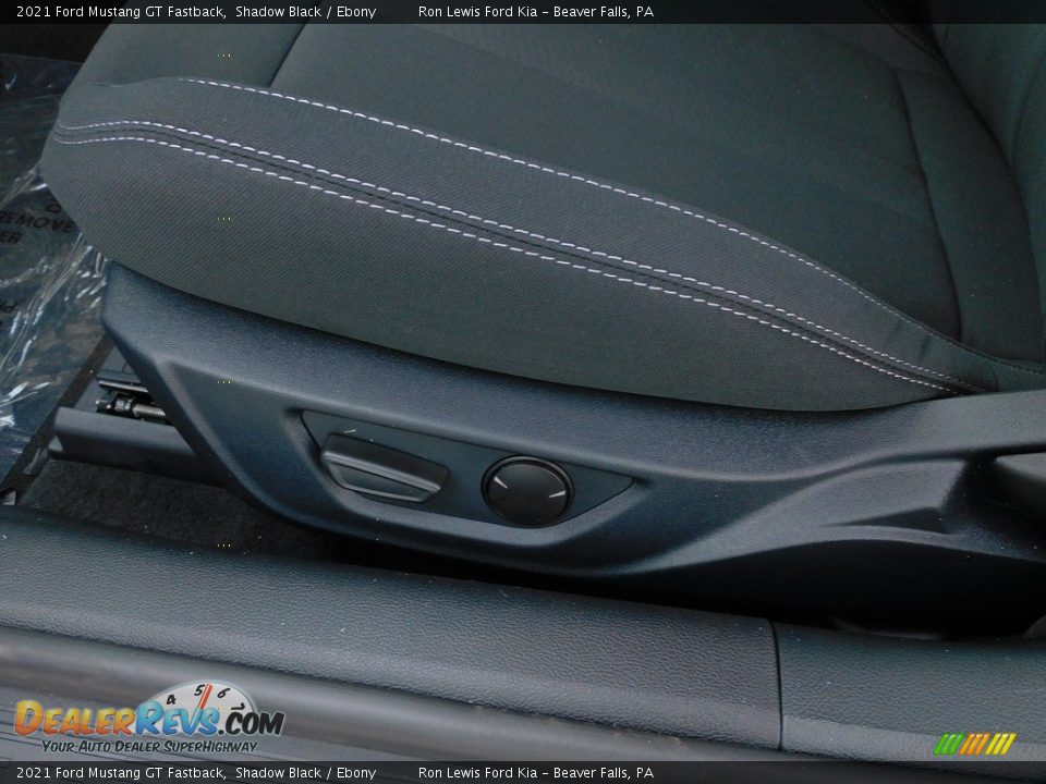 2021 Ford Mustang GT Fastback Shadow Black / Ebony Photo #12