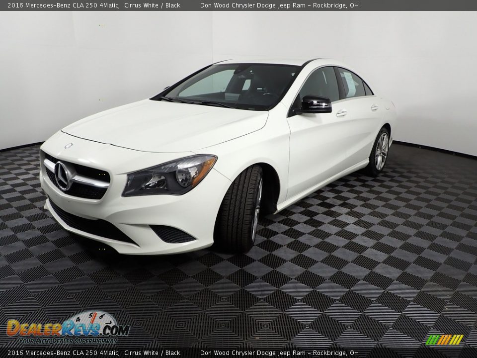 2016 Mercedes-Benz CLA 250 4Matic Cirrus White / Black Photo #8