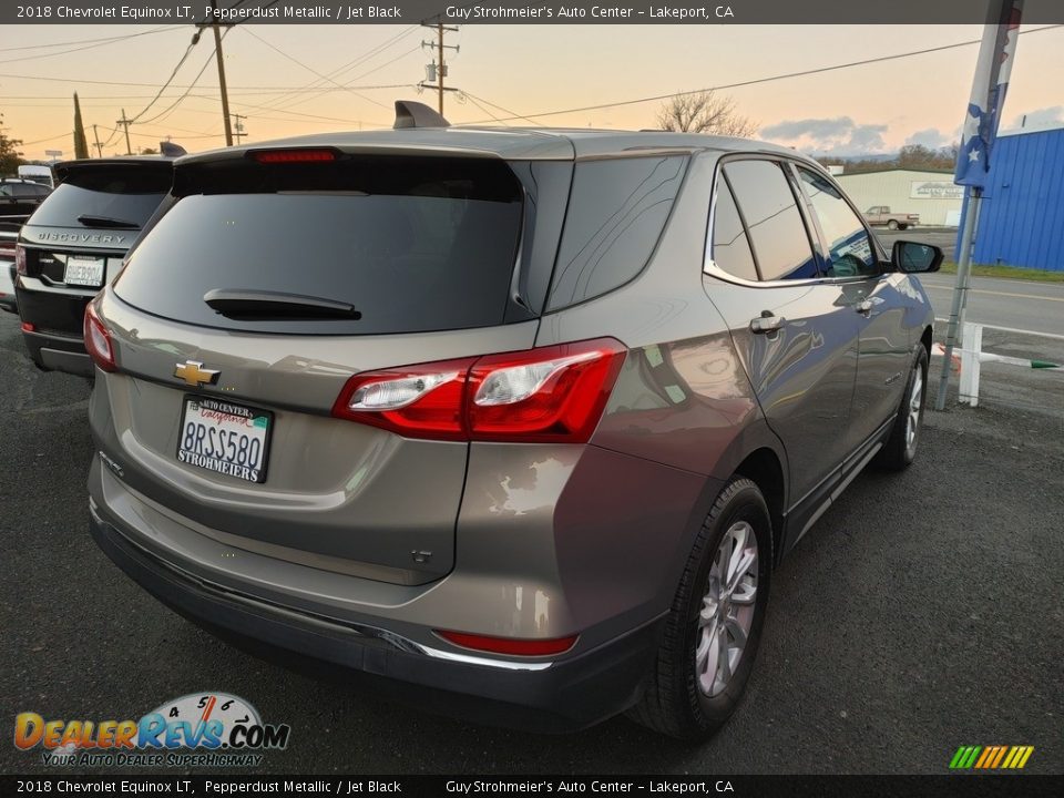 2018 Chevrolet Equinox LT Pepperdust Metallic / Jet Black Photo #8