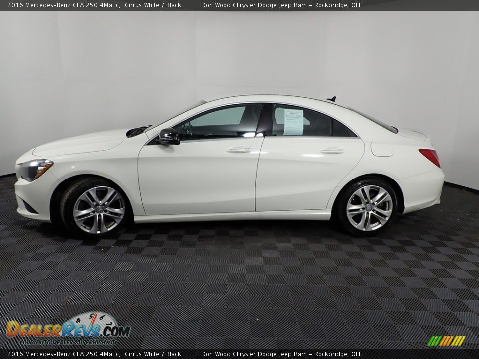 2016 Mercedes-Benz CLA 250 4Matic Cirrus White / Black Photo #9