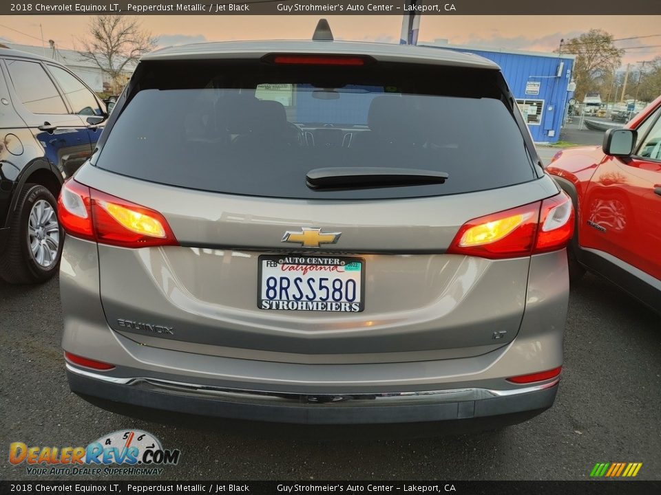 2018 Chevrolet Equinox LT Pepperdust Metallic / Jet Black Photo #9