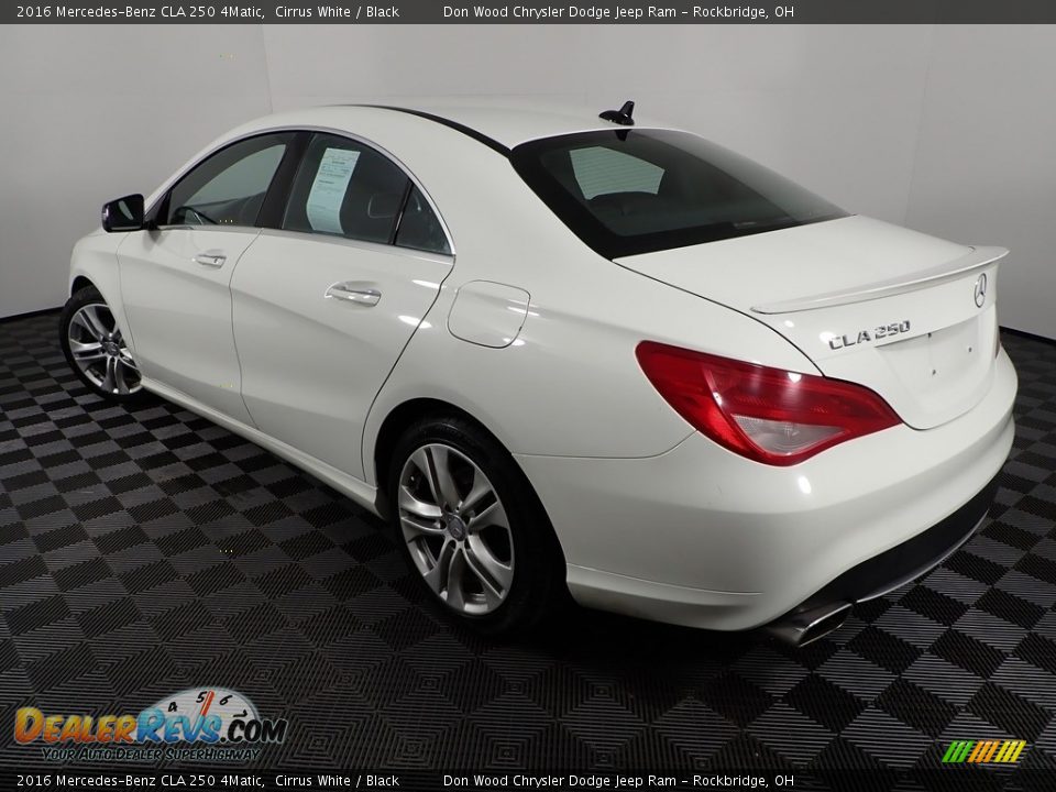 2016 Mercedes-Benz CLA 250 4Matic Cirrus White / Black Photo #10