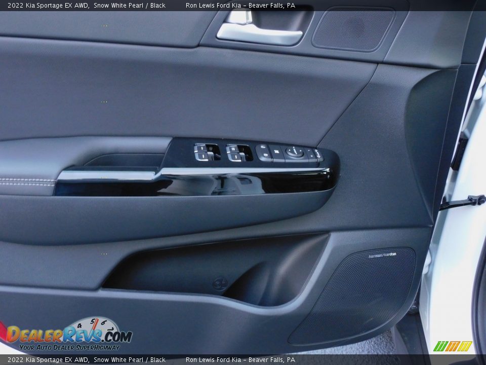2022 Kia Sportage EX AWD Snow White Pearl / Black Photo #14