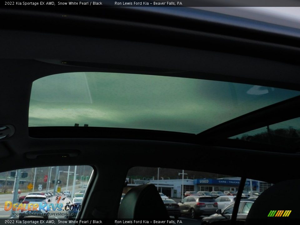 2022 Kia Sportage EX AWD Snow White Pearl / Black Photo #15