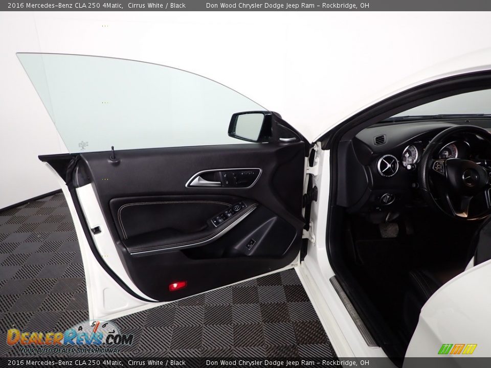 2016 Mercedes-Benz CLA 250 4Matic Cirrus White / Black Photo #15