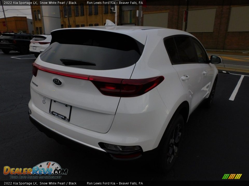 2022 Kia Sportage LX Snow White Pearl / Black Photo #2