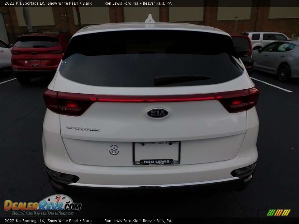 2022 Kia Sportage LX Snow White Pearl / Black Photo #3