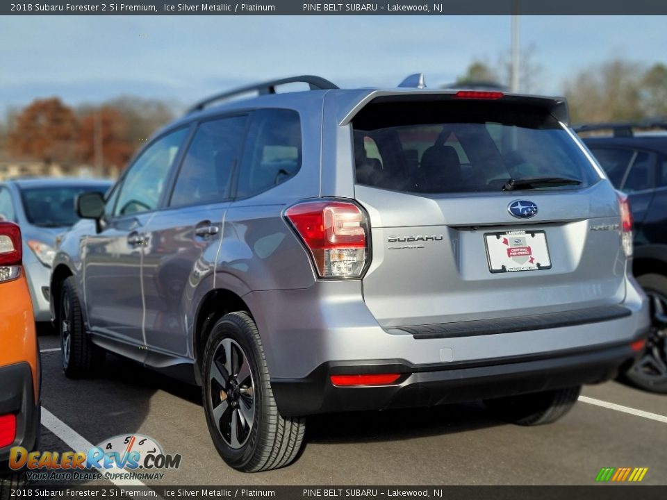 2018 Subaru Forester 2.5i Premium Ice Silver Metallic / Platinum Photo #4