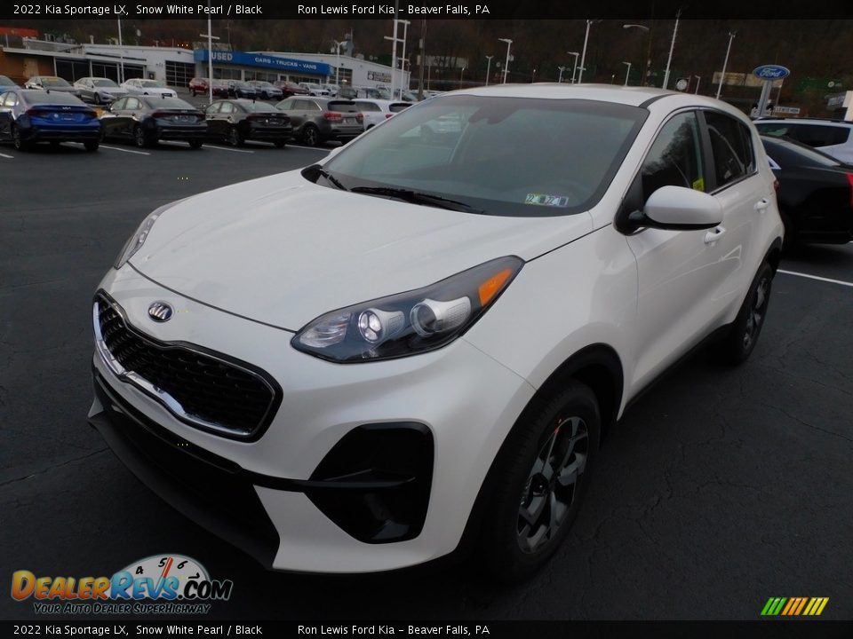 2022 Kia Sportage LX Snow White Pearl / Black Photo #7