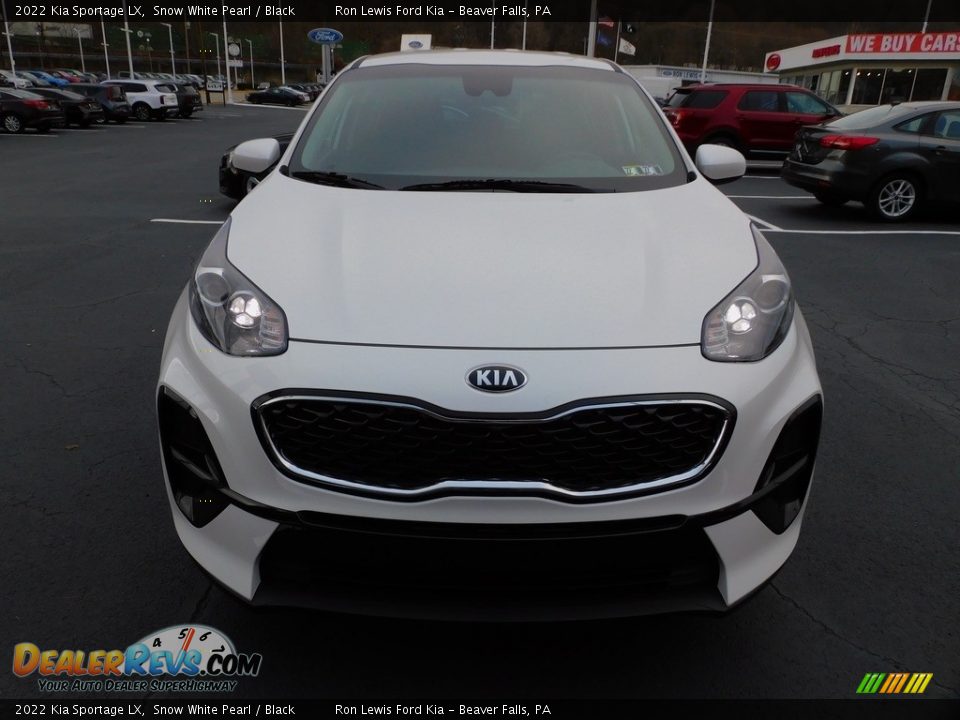 2022 Kia Sportage LX Snow White Pearl / Black Photo #8